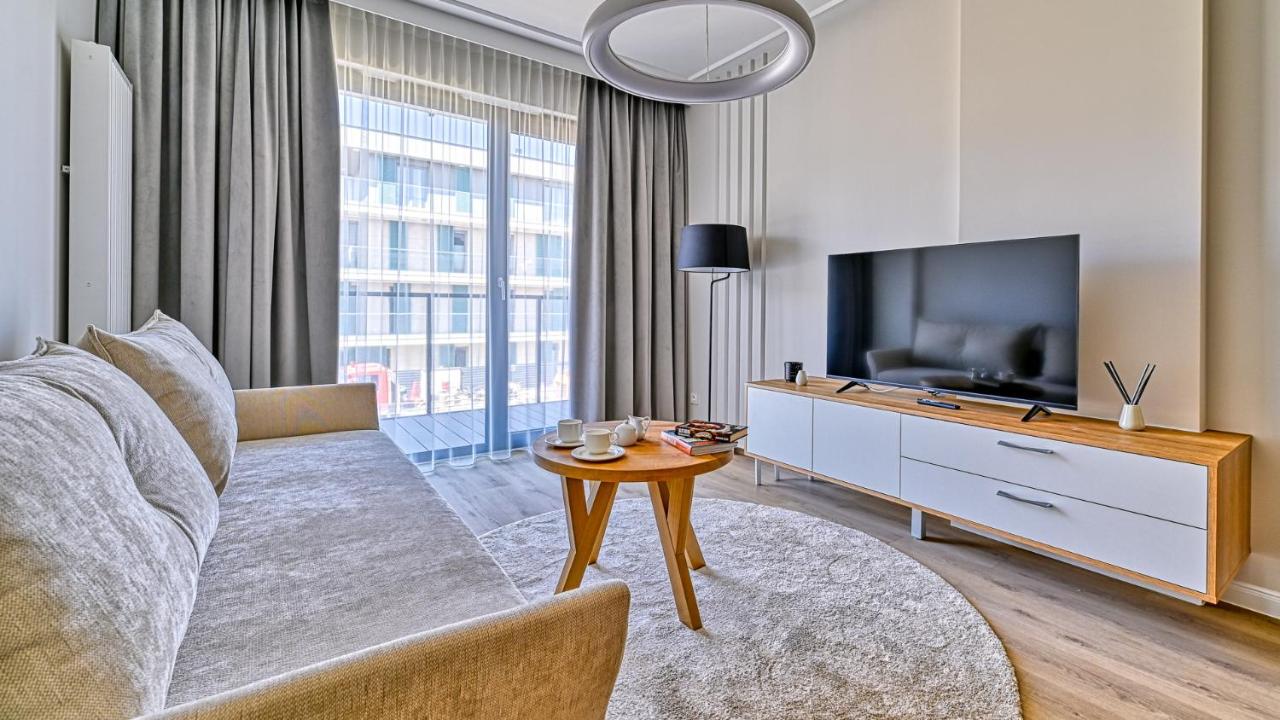 Ostseeresidenz Niechorze D208 Eco Boho z Basenem, Sauną, Jacuzzi, przy samej PLAŻY - 5D Apartments - Ferienwohnung Niechorze