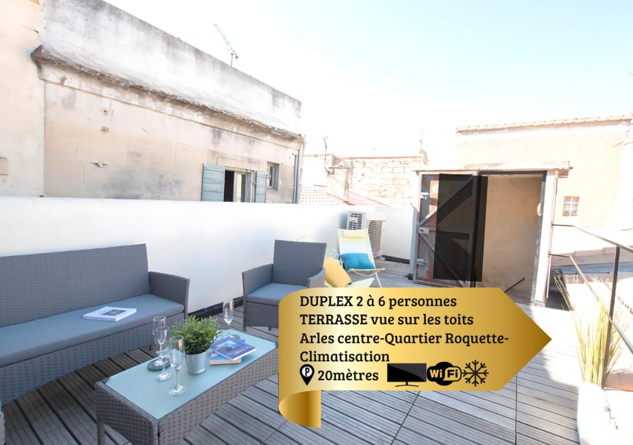 Duplex Liberté-Grande Terrasse-Clim-Quartier Roquette - B&B
