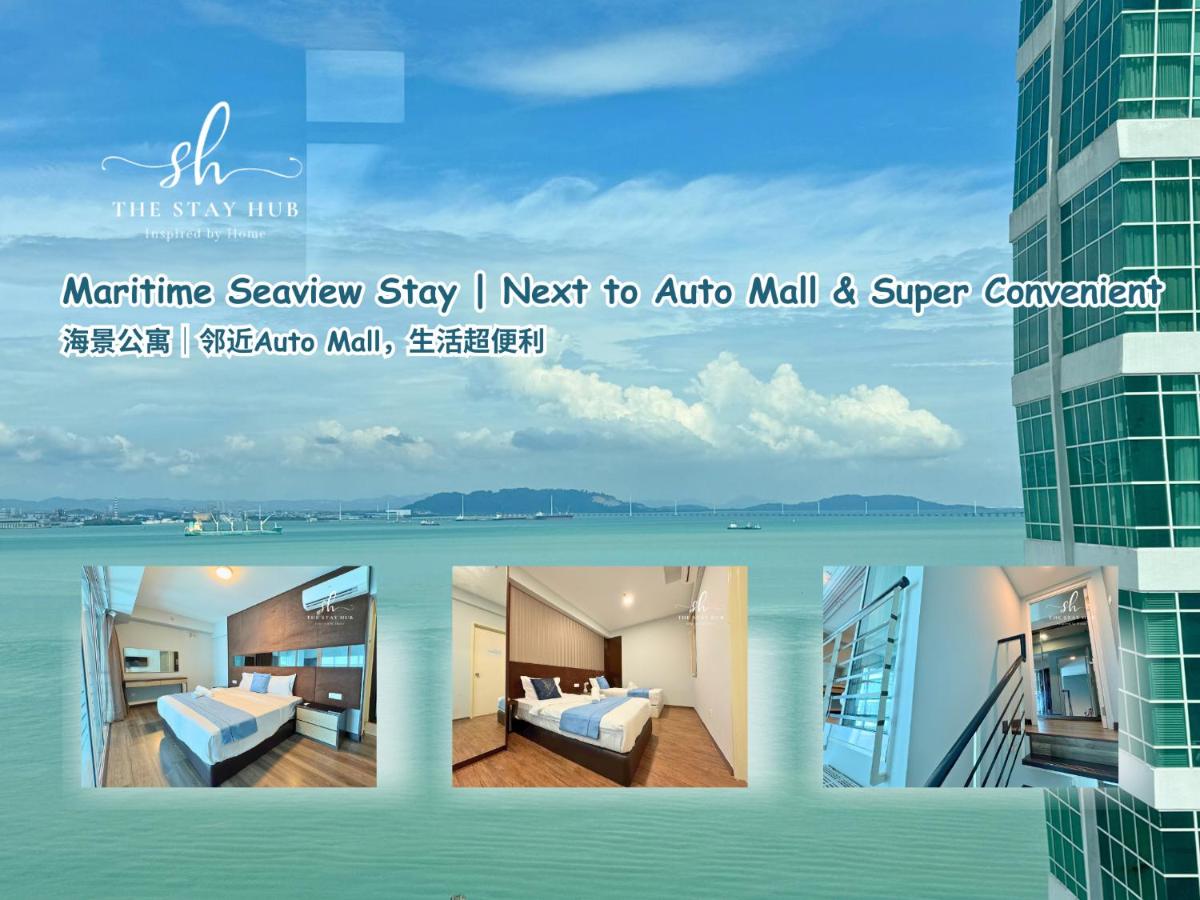 Seaview Maritime Suites, Penang George Town, Karpal Singh Drive-Free Parking by The Stay Hub - B&B