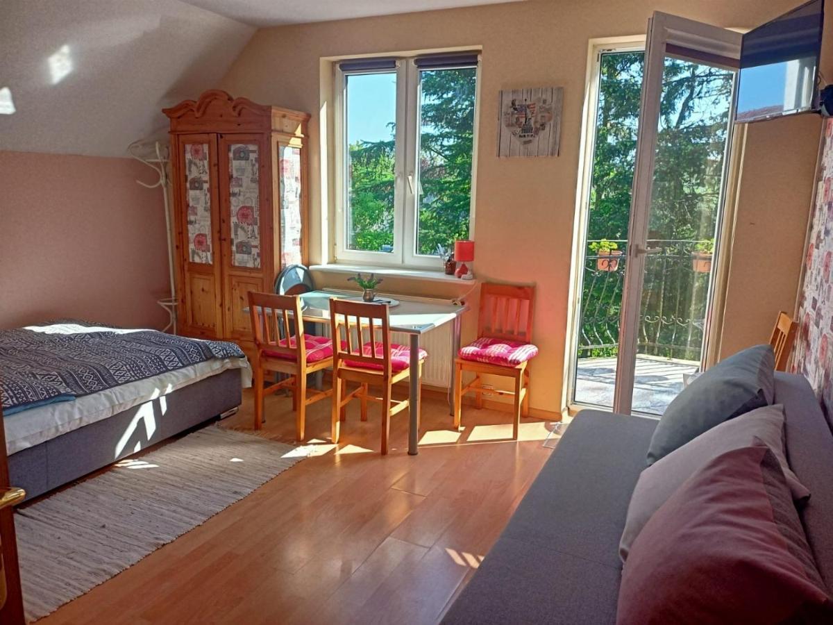 Pokój z balkonem 4 osoby- Kuźnia Rybaka - Chambres d’hôtes Grzybowo