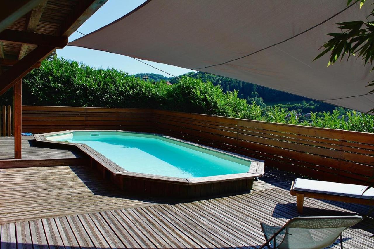 Grande maison bi-familiale, belle vue, piscine - B&B Fréland
