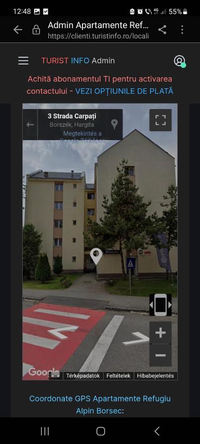 Refugiu Alpin Borsec - B&B