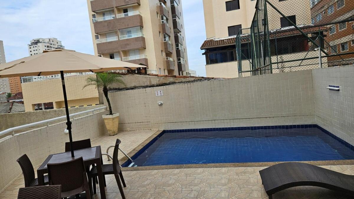Apt 607 com piscina - B&B Praia Grande