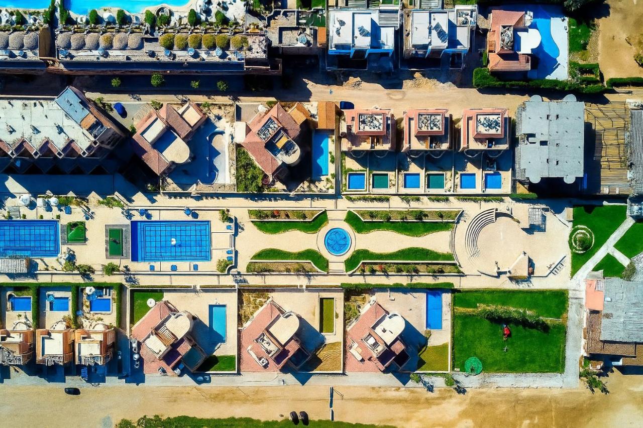 Selena Bay Luxury Sea View 1BR Apartment, Private Beach and Pool - Chambres d'hôtes Hurghada