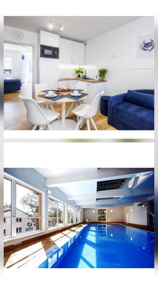 Apartament 10B Niebieskie Apartamenty Poddąbie z basenem krytym, odkrytym, salą zabaw, animacjami