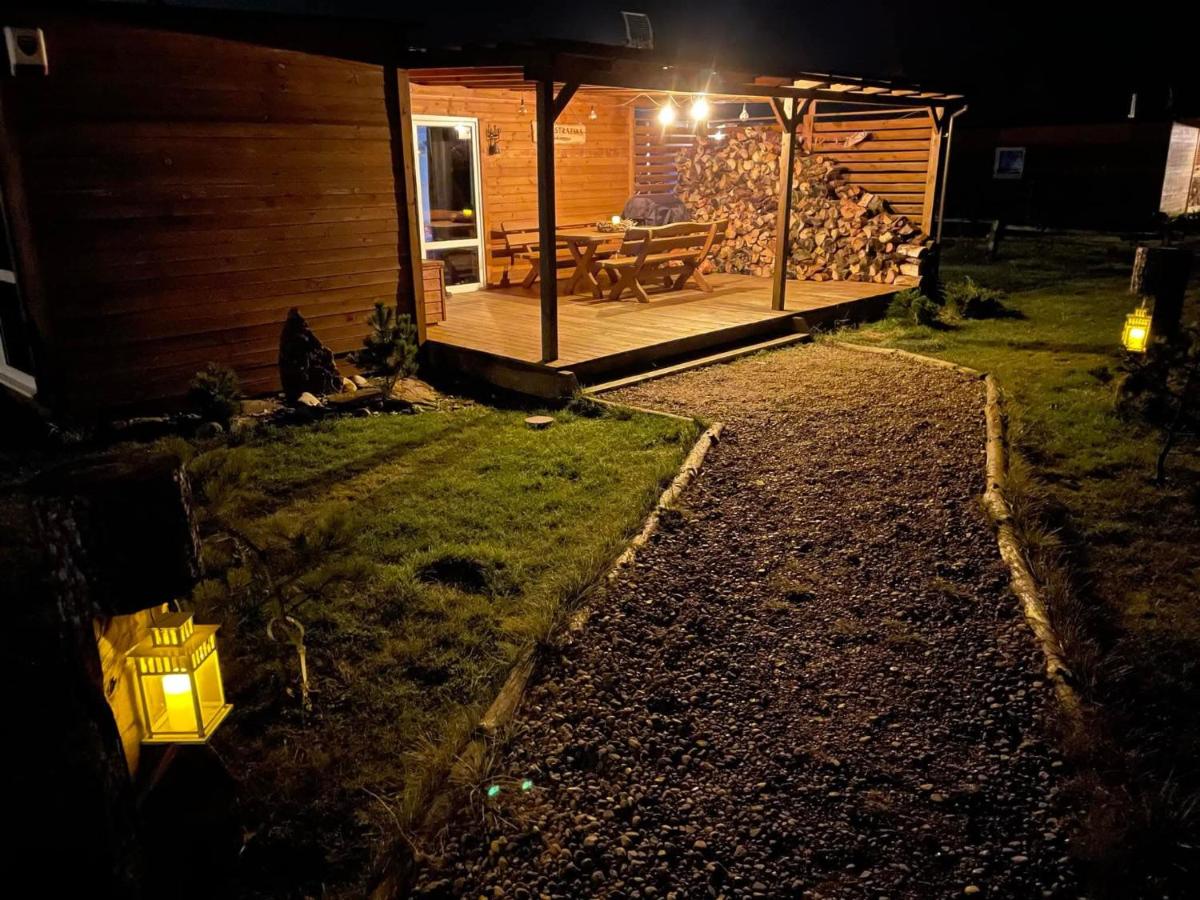 Domek Wojtuś,wilcza chatka na Kaszubach koło Golubia,z balia i sauna,2 osobne sypialnie - B&B