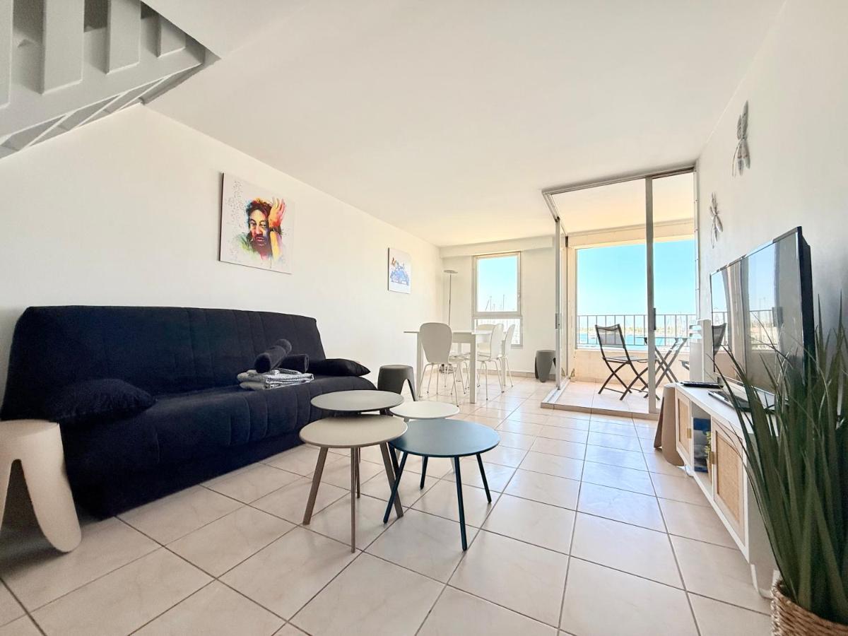 Duplex-HYPER Centre Cap d'Agde - 9 personnes - Vue port et Mer - WIFI - B&B Le Cap d'Agde