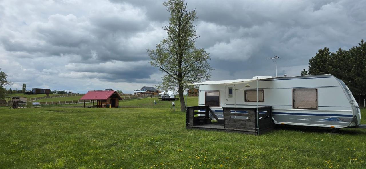 Domek, caravaning nad jeziorem, Giże