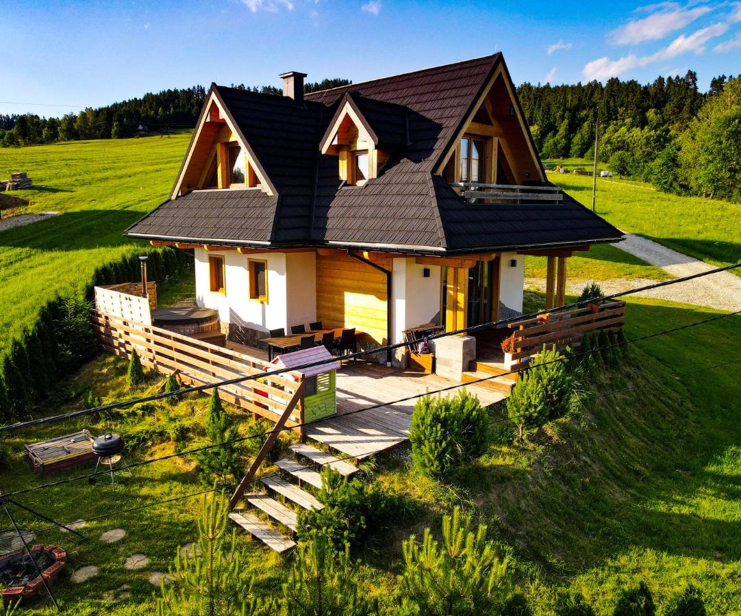EM Gorce Resort komfortowe domki z sauną i jacuzzi - Ferienwohnung Waksmund