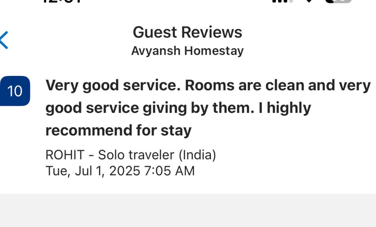 Avyansh Homestay - Bed and Breakfast Ujjain
