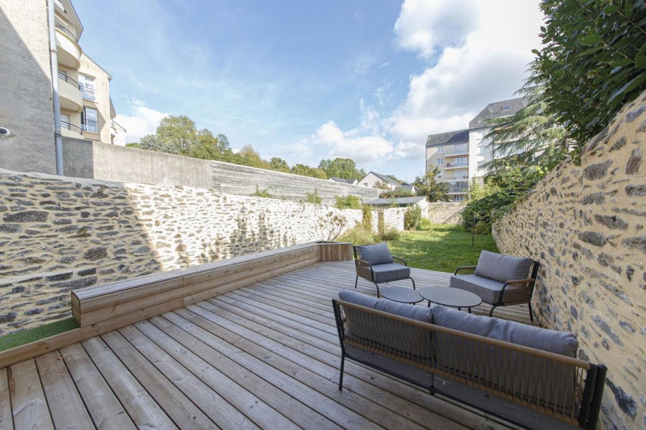 Le Garden Wifi Jardin Gare - Ferienwohnung Laval