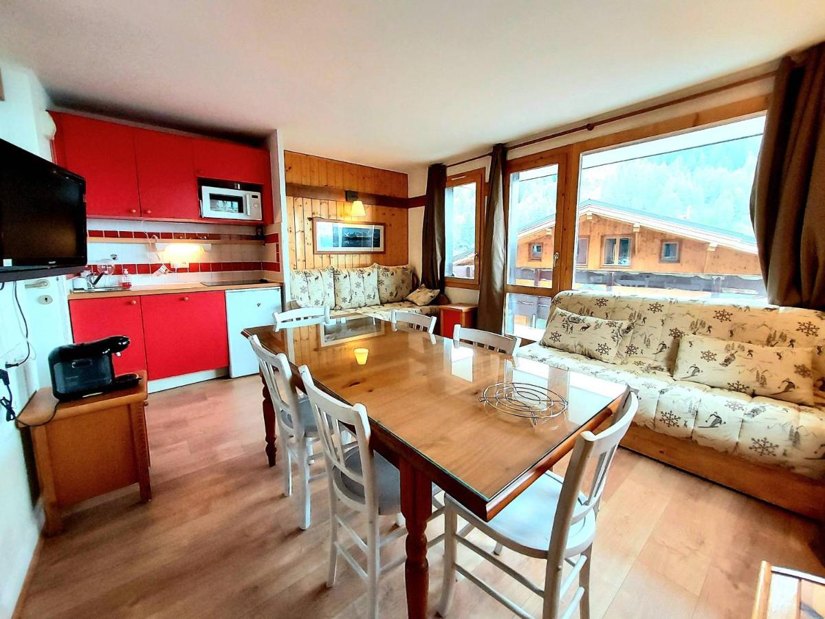Charmant 2P rénové avec balcon, proche commerces, casier à ski et parking, Plagne 1800 - FR-1-351-160 - B&B