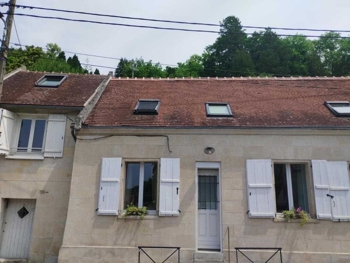 Maison avec vu sur le château - B&B Pierrefonds