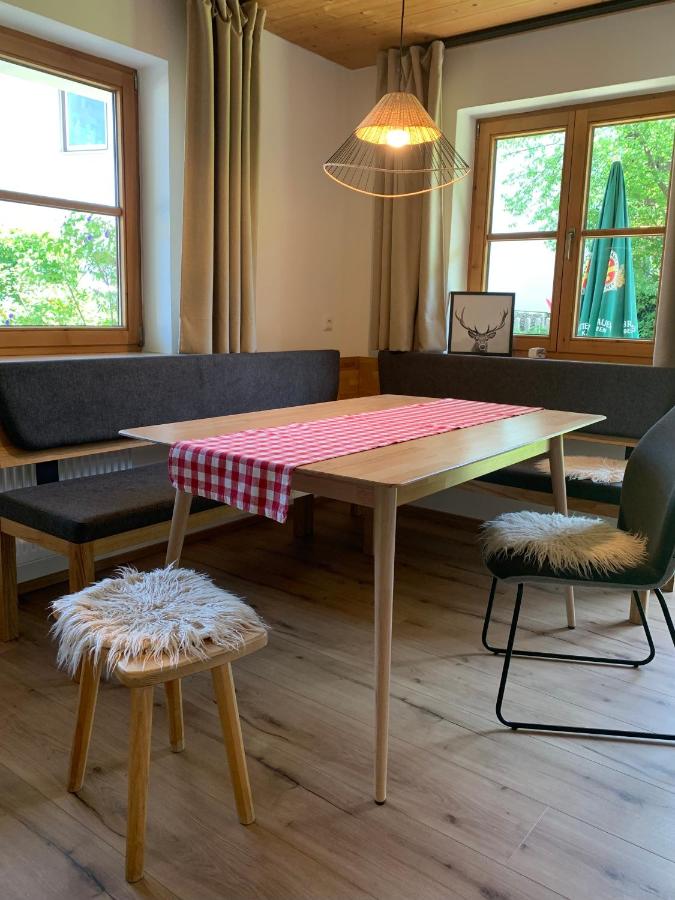 Apartment mit 2 Schlafzimmern und Gartenblick