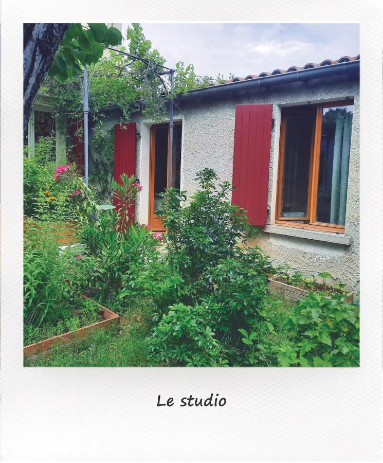 Petit studio avec jardin à 10 mn d'Avignon - Ferienwohnung Entraigues-sur-la-Sorgue