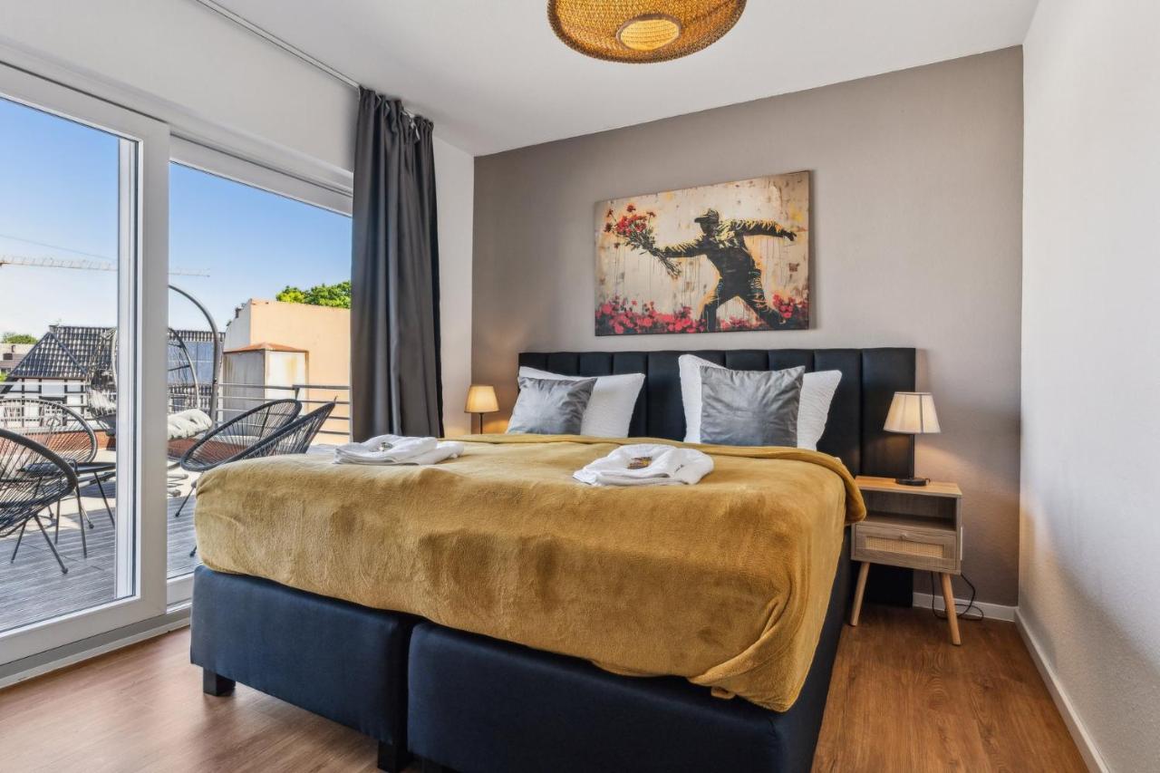 maremar Apartments - Schlafen in der Altstadt - Luxus Boxspring - Küche - B&B Minden