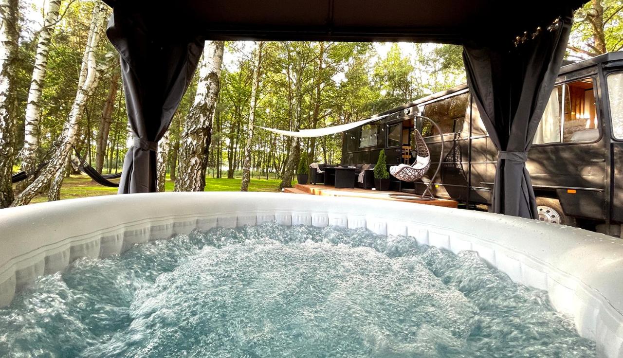 DOM LAS BUS twój leśny azyl z prywatnym jacuzzi - Ferienwohnung Skęczniew