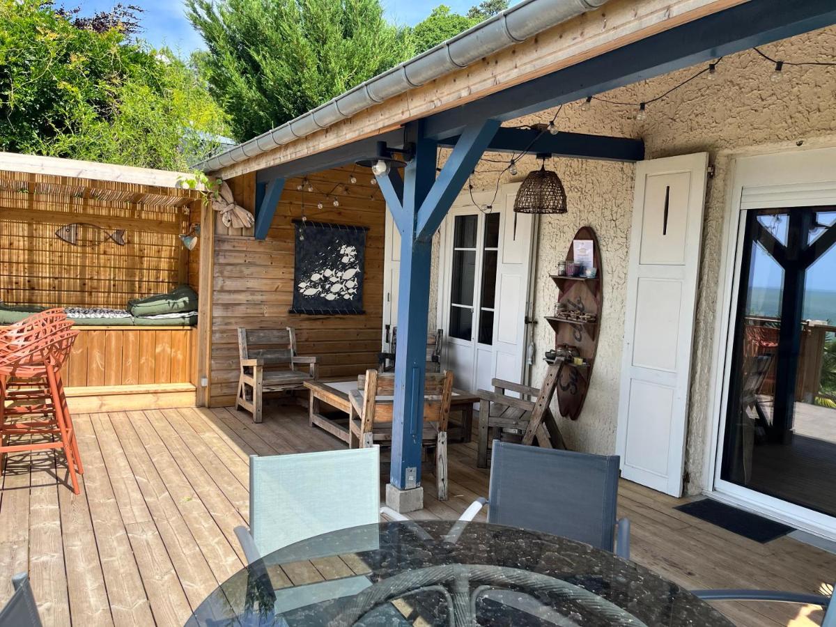 Bois Corail Maison de vacances jardin, vue mer & Spa - B&B Trouville-sur-Mer