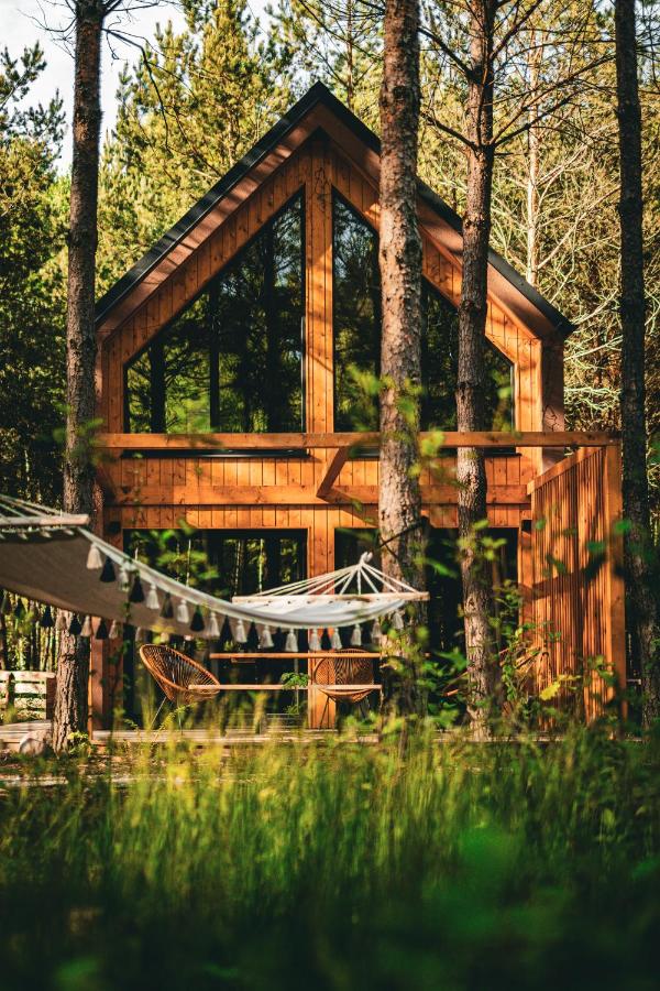 Osada LoveLaski - balia jacuzzi, sauna i kominek - całoroczne domki premium - B&B Laski