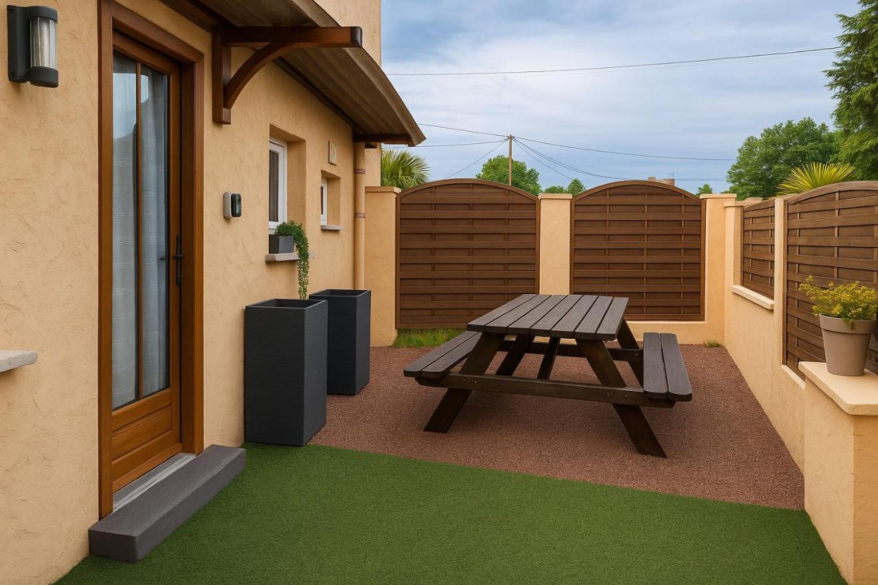 Studio meublé Parking et espace vélo à Flers - B&B