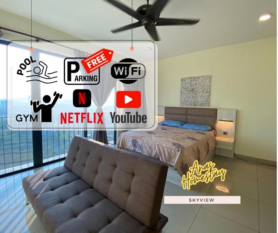 Cozy Skyview DillaSuite-Trefoil (Wifi,Pool,Netflix) - B&B Shah Alam