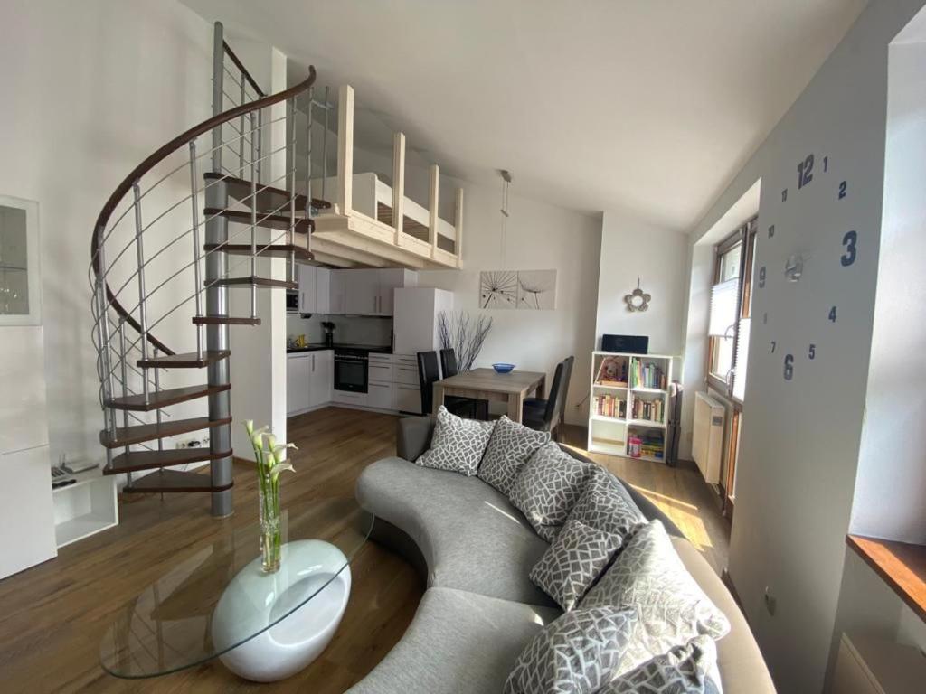 One-Bedroom Apartment with Balcony and Terrace
