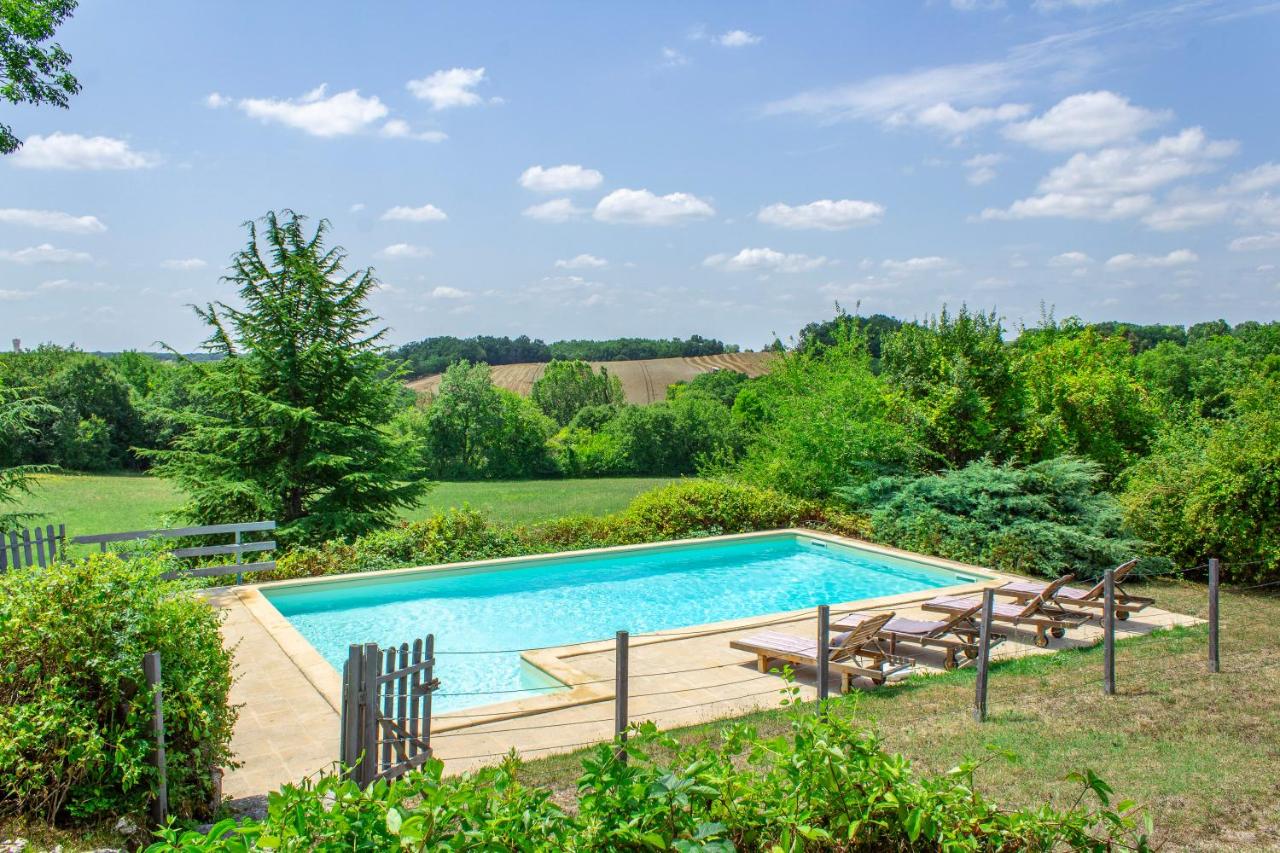 Maison de charme avec terrain et piscine privée - Ferienwohnung Montaigu-de-Quercy