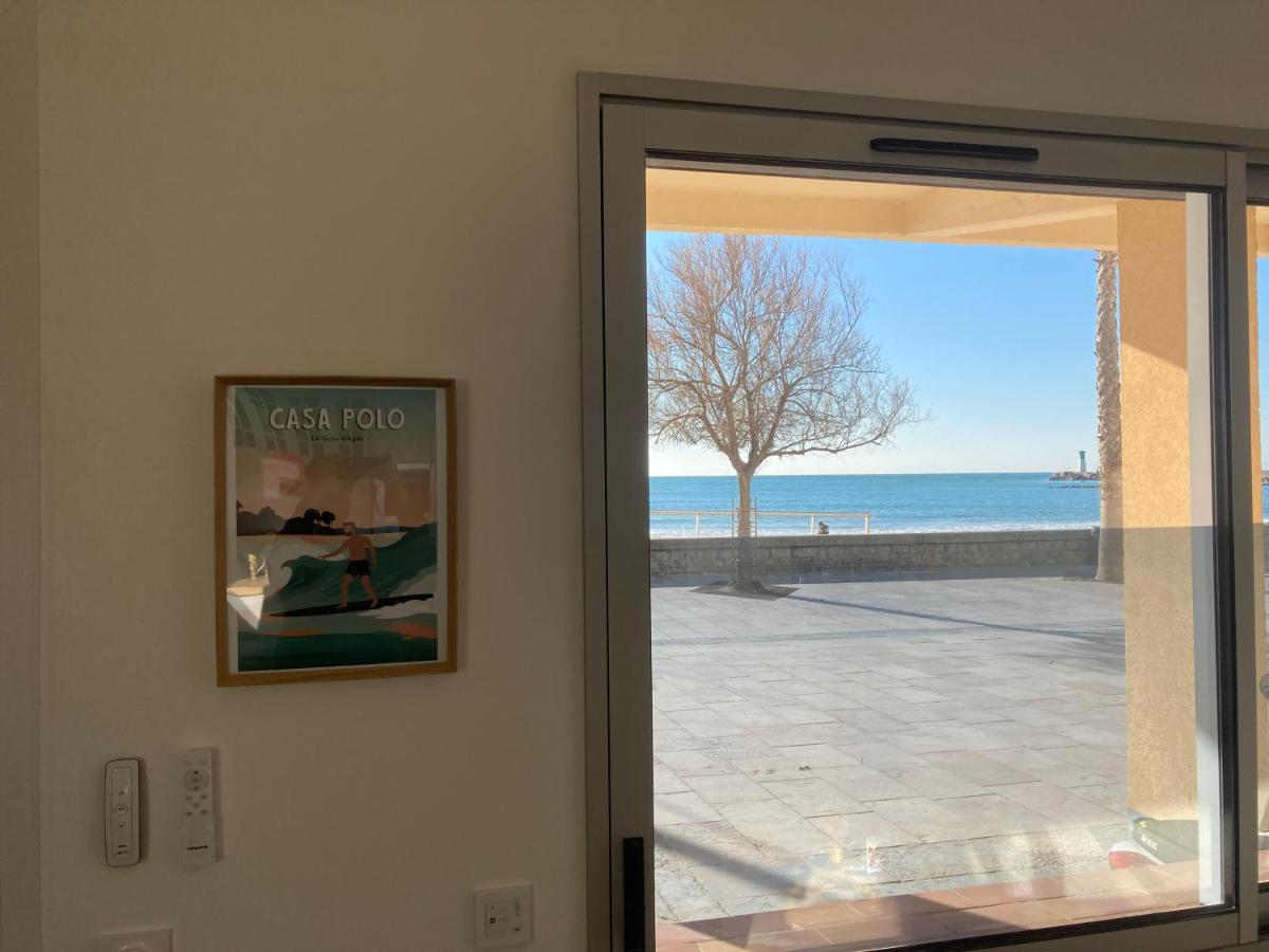 La Casa Polo : 1ère ligne vue mer - Chambres d’hôtes Le Grau-d'Agde