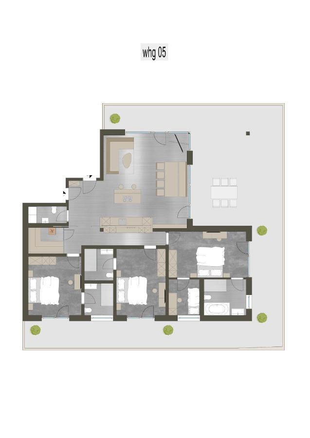 Superior Apartment mit Sauna