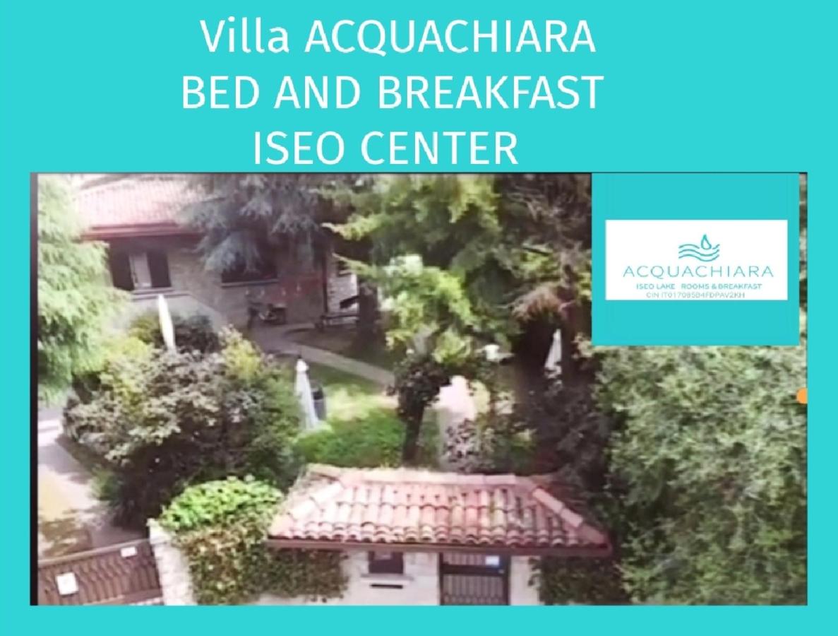 Villa ACQUACHIARA ISEO Bed & Breakfast ISEO CENTER with PARKING inside Foresteria - Ferienwohnung Iseo