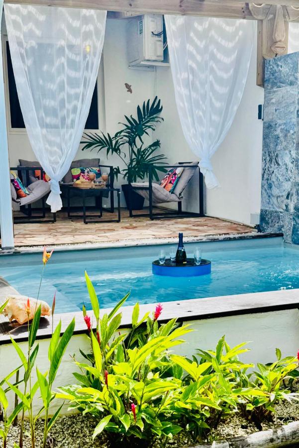 Géko, piscine, jardin, paisible - B&B Sainte-Luce