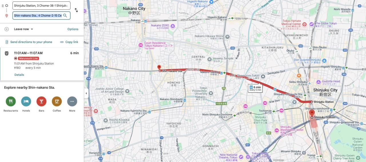 SIC Hotel Shinjuku - Shin Nakano - B&B