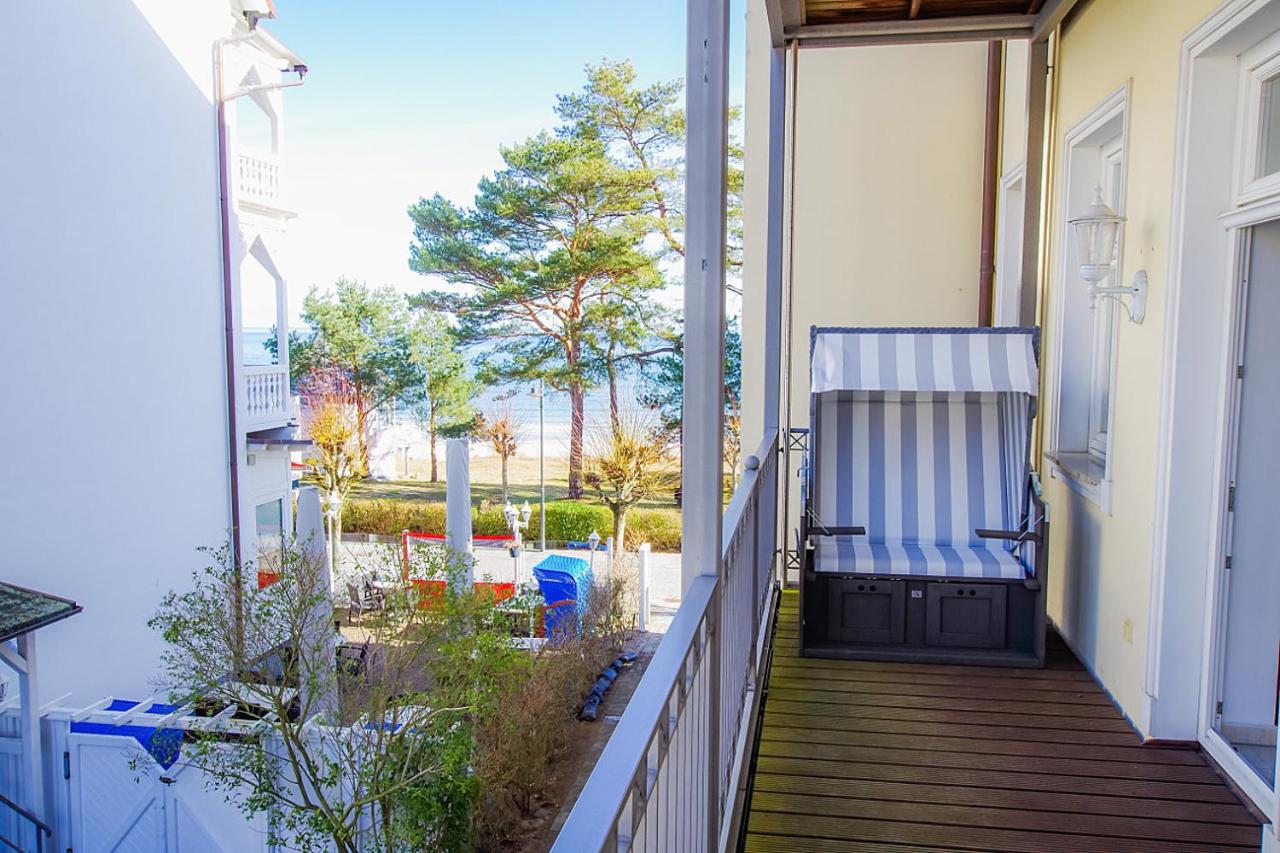 Strandgeflüster App2 - Strandpromenade seitlicher Meerblick, Strandkorb saisonal - Chambres d’hôtes Ostseebad Binz