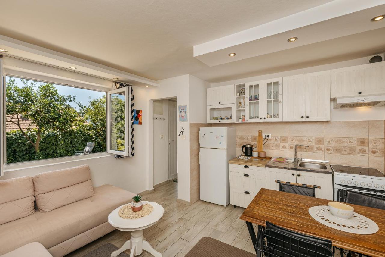 Apartment mit Gartenblick