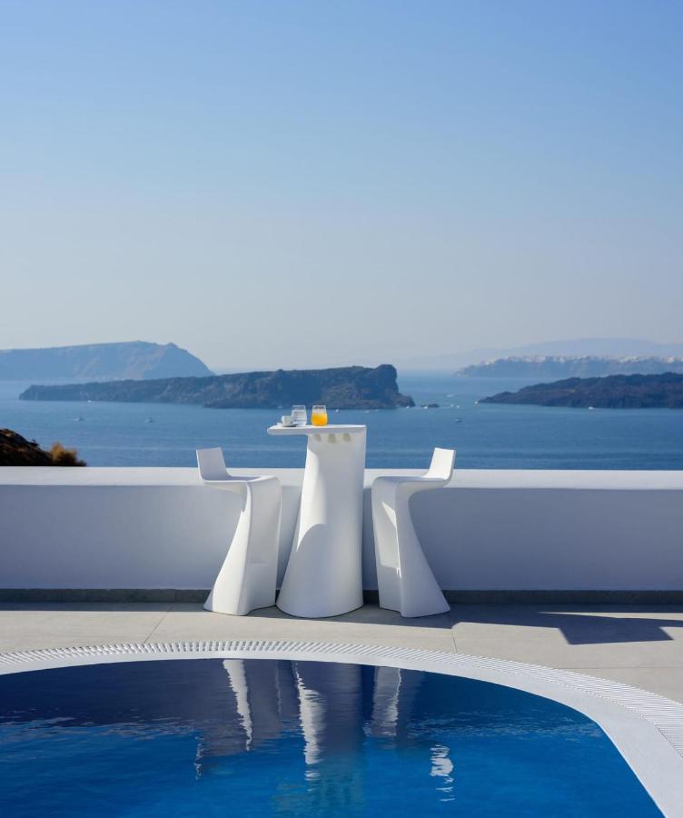 Splendid Santorini Villa Villa Vista 3 Bedrooms Private Pool & Spa Bath & Breathtaking Sea Views Akrotiri - B&B Akrotíri