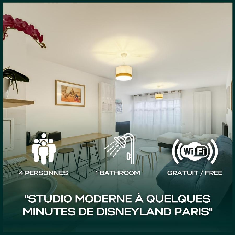 Pré Verson 12 - Studio pour 4 à Disneyland Paris - Chambres d’hôtes Chessy