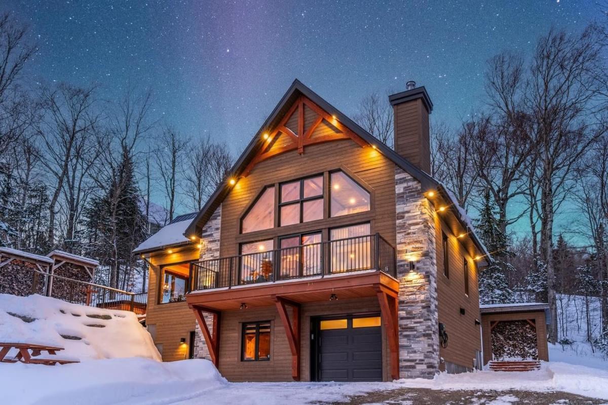 Promontoire-29 Mountain chalet with a hot tub - B&B
