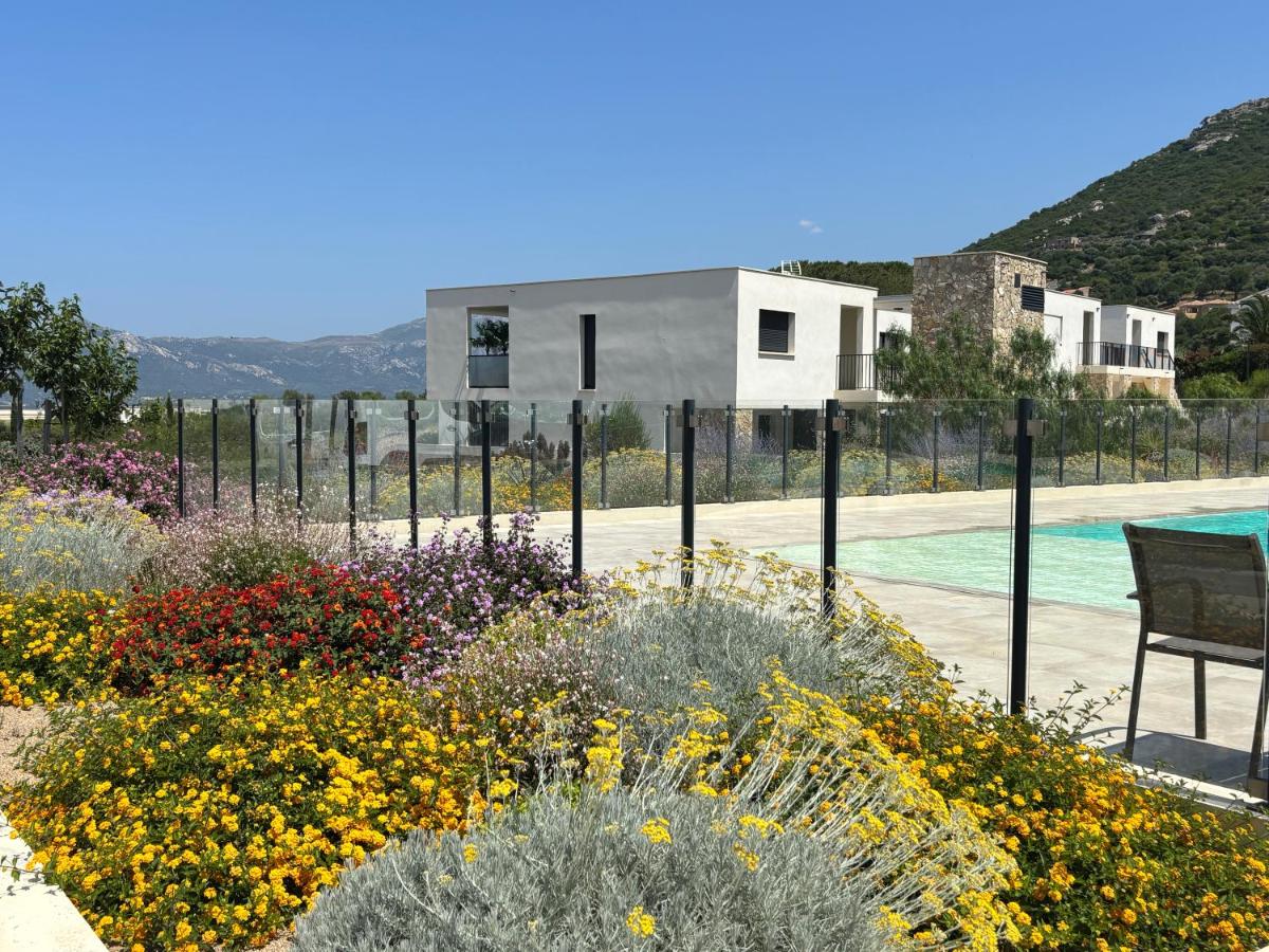 SEJOUR EN CORSE CALVI vue mer et montagne en T3 résidentiel avec piscine - B&B Calvi