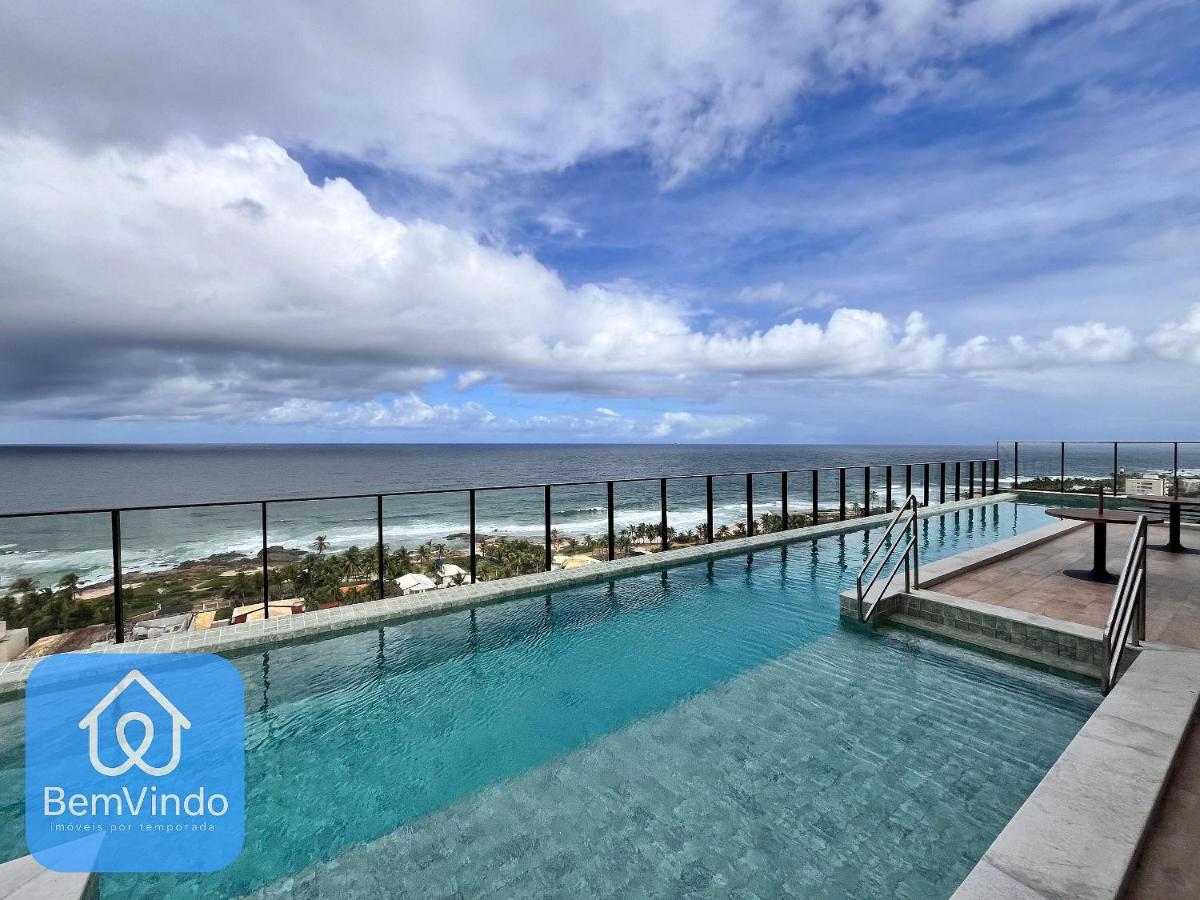 Aconchego Com Vista Mar: Apartamento Equipado - Chambres d’hôtes Salvador