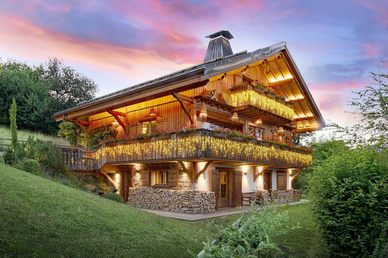 CHALET LES CERISES Jacuzzi, Sauna, Hammam, Cinéma - B&B Cordon