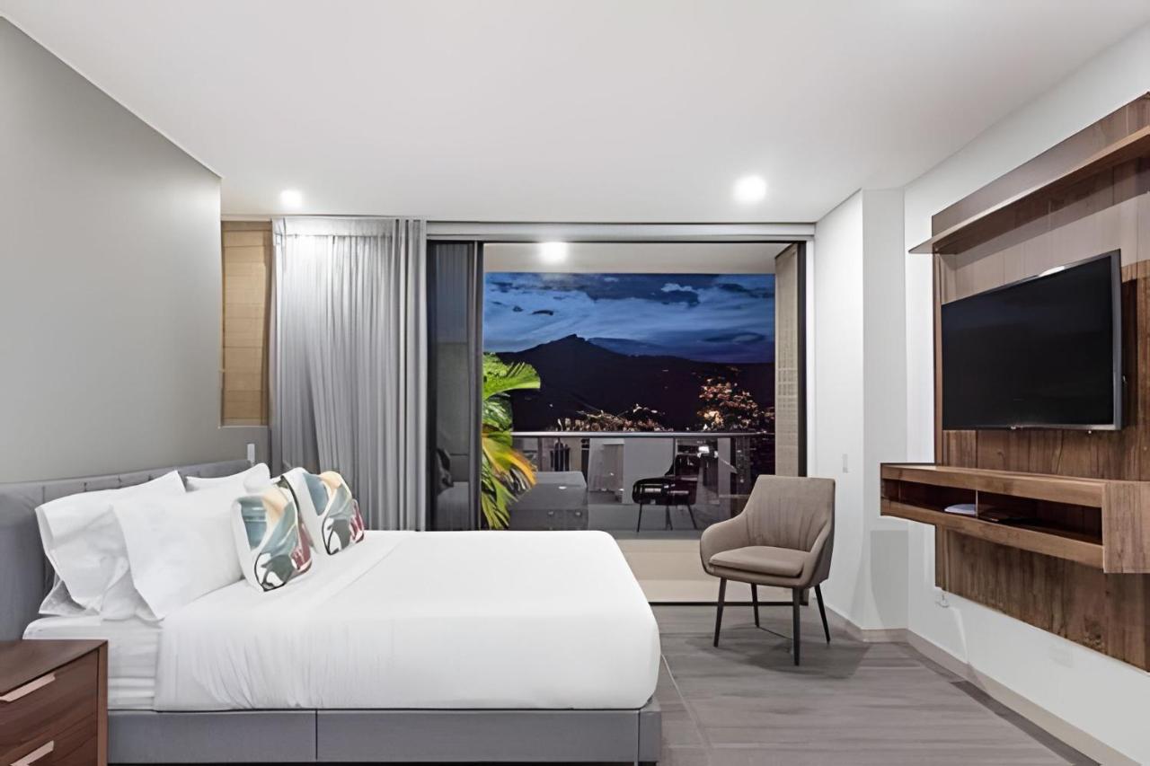 Class 48 Apt. 2302 - Íntimo loft con balcón privado - B&B Sabaneta