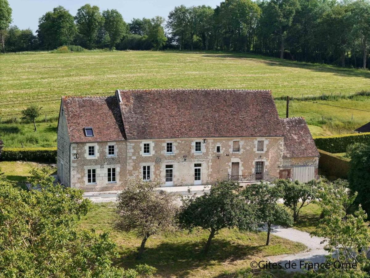 Gîte familial de charme pour 13 pers. avec cheminée historique, terrasse, jardin et 3 salles d'eau. - FR-1-497-209 - B&B La Mesnière