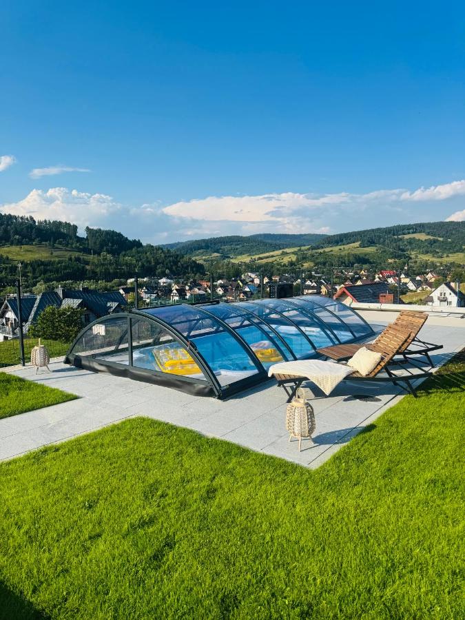 Apartament Krynica-Zdrój - Powroźnik -Muszyna- Dom na wzgórzu- House on the hill z basenem - Ferienwohnung Powrożnik