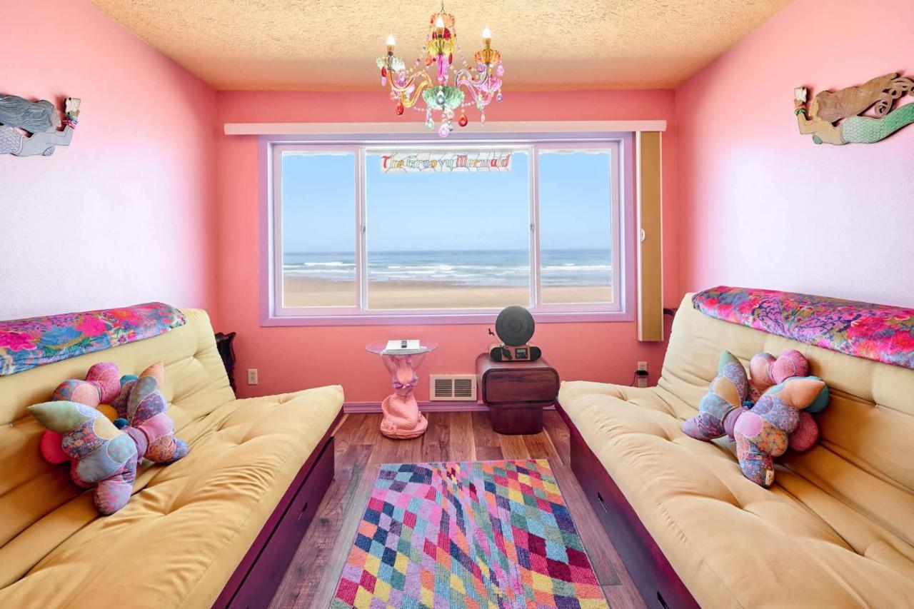 Groovy Oceanfront Suite - Top Floor - Pool and Sauna - Sleeps 4 - Ferienwohnung Lincoln City