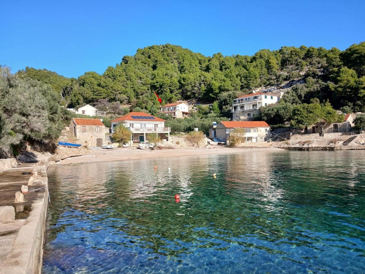 Seaside secluded apartments Cove Torac, Hvar - 24462 - Ferienwohnung Gdinj