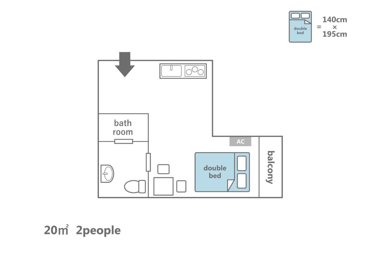 Apartment mit 1 Schlafzimmer