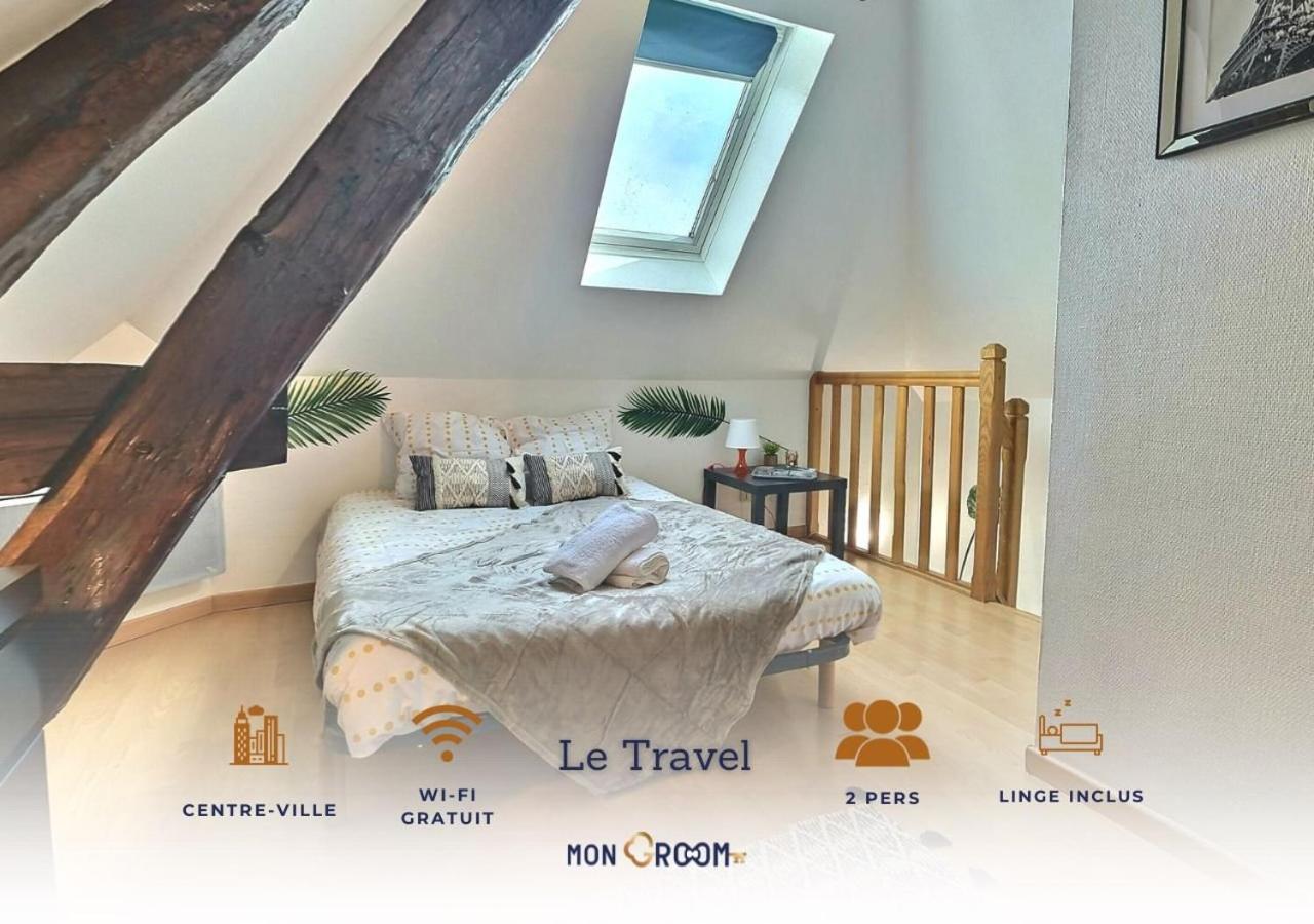 Séjour pro ou détente – Appartement lumineux proche centre de Troyes, wifi haut débit, cuisine équipée - B&B