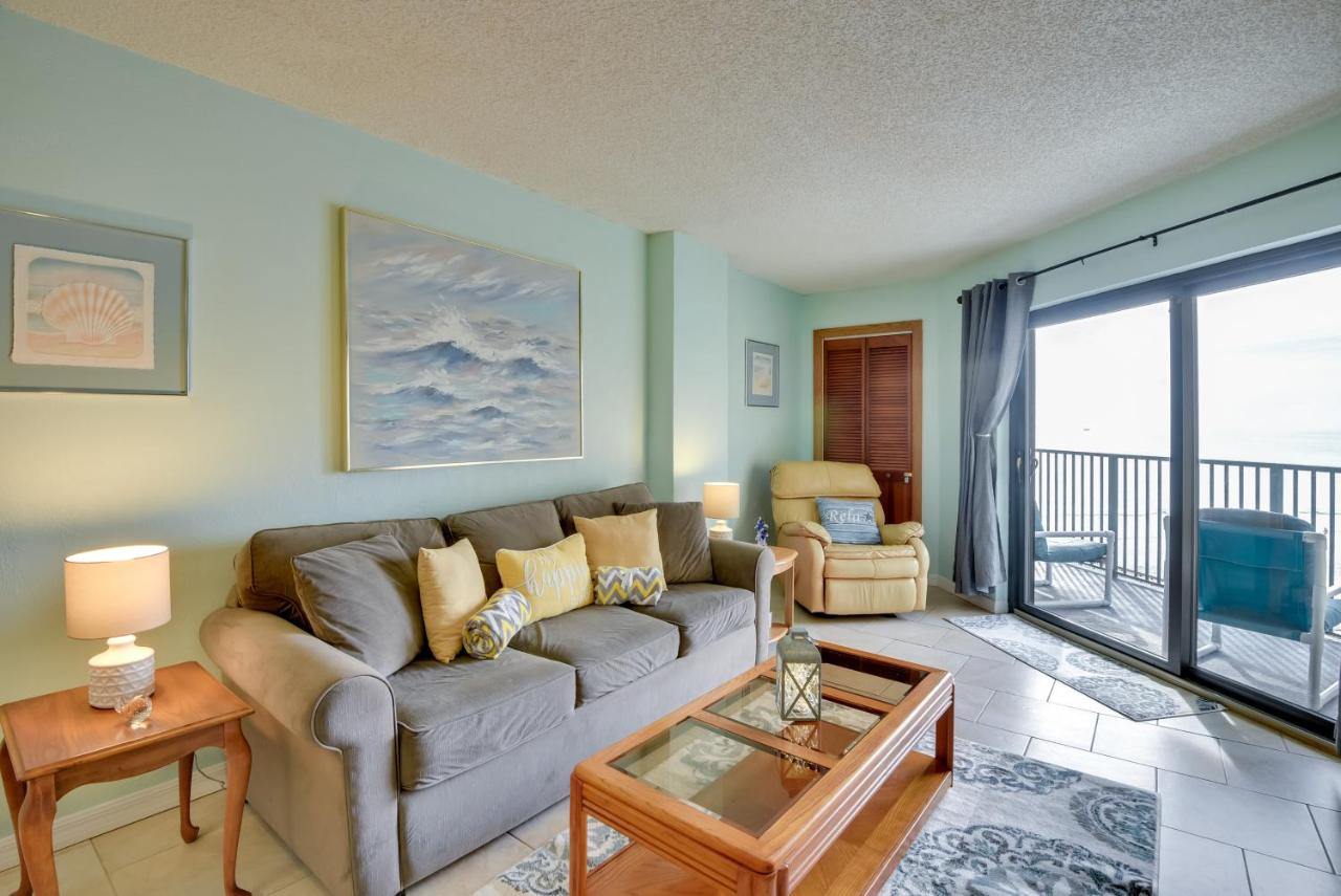 Ocean-View Condo with Balcony on Daytona Beach! - Chambres d’hôtes Daytona Beach Shores