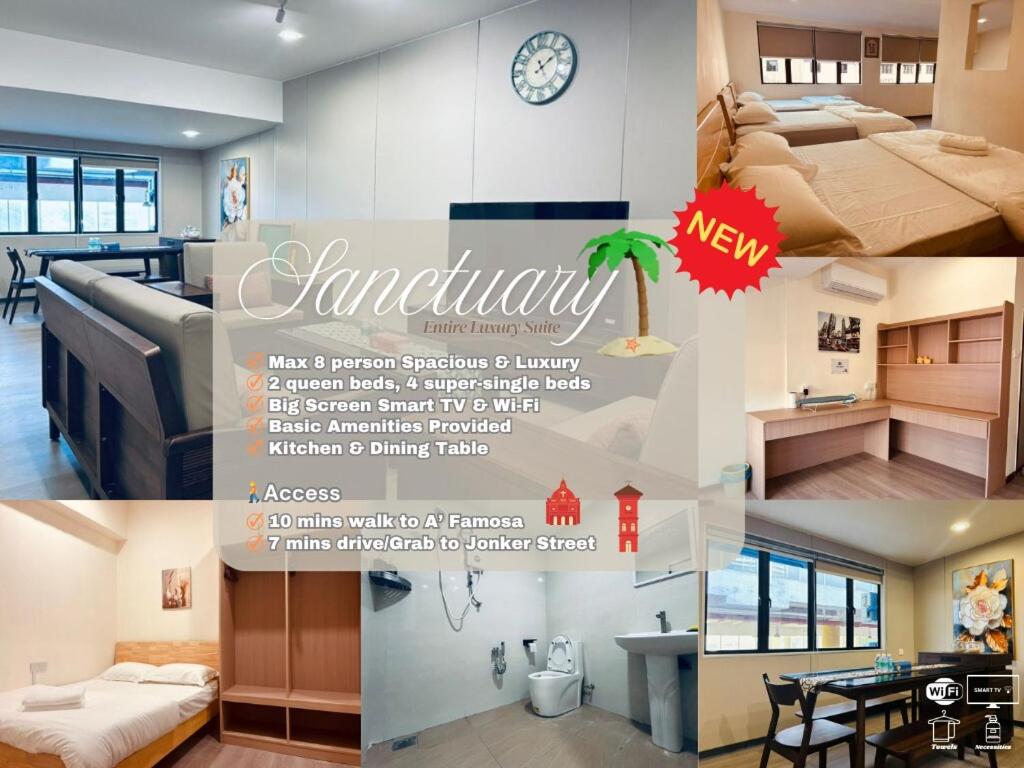 Entire Luxury Suite, Spacious&Elegant, 3R2B - B&B Malacca