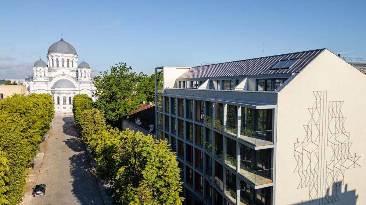 Light- Filled Flat with Balcony in a Heart of Kaunas - B&B Kaunas